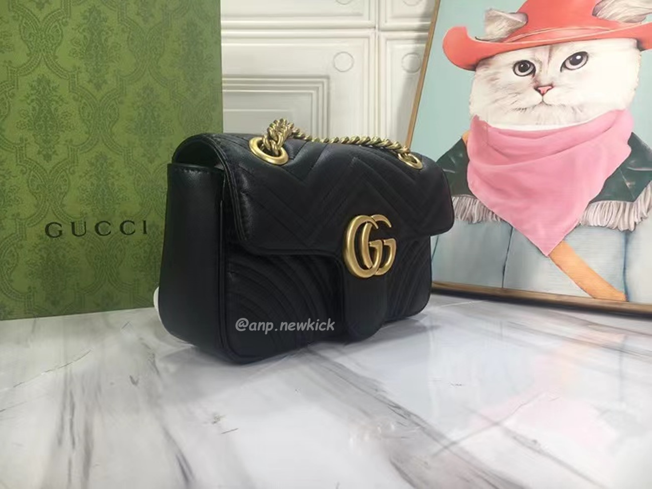 Gucci Gg Marmont Mini Shoulder Bag (9) - newkick.app